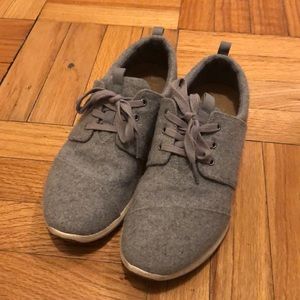 Toms Del Ray Sneaker - Gray Felt